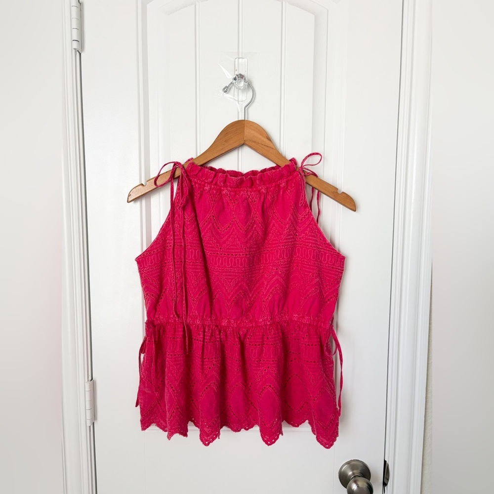 Fate NWT Hot Pink Tank Top Cotton Size Medium